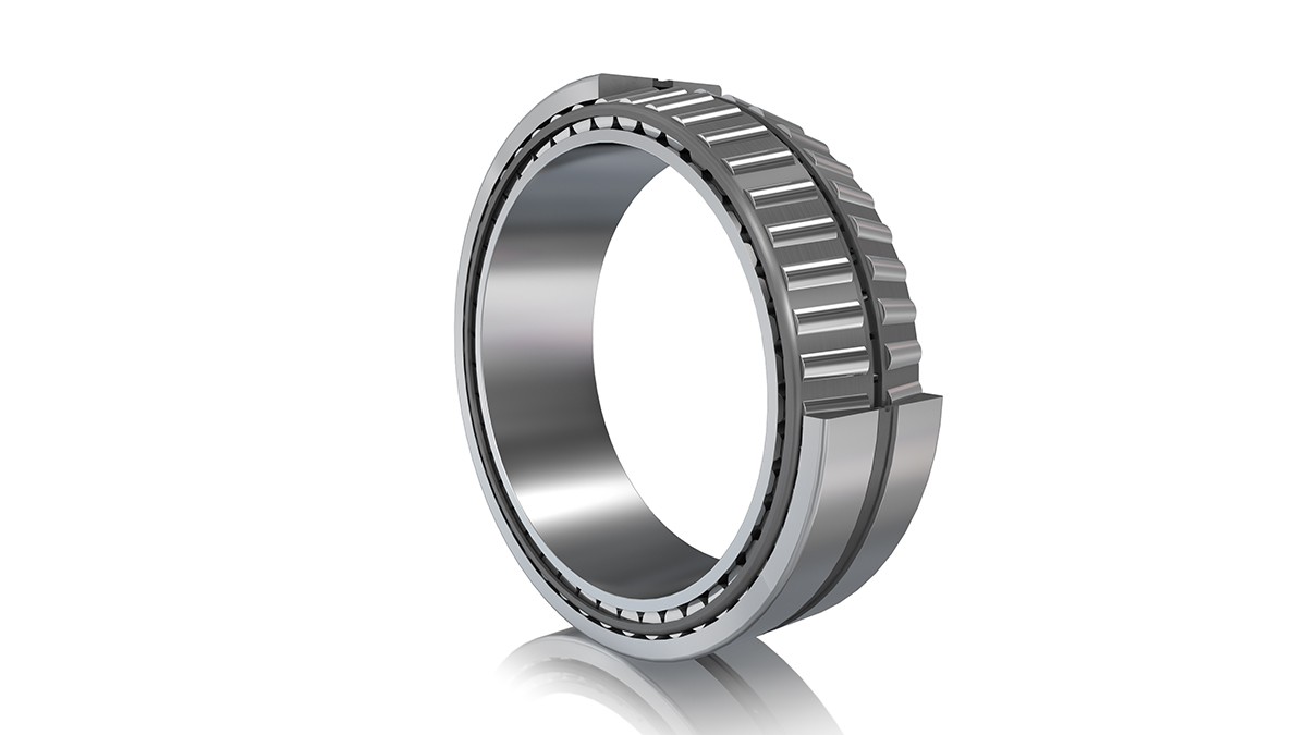 Double-row FAG tapered roller bearing (locating bearing)