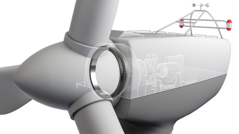 Single bearing concept