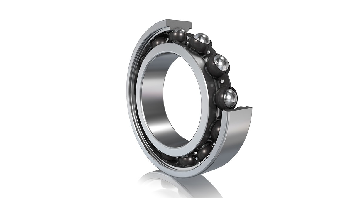 Input shaft: FAG deep groove ball bearing