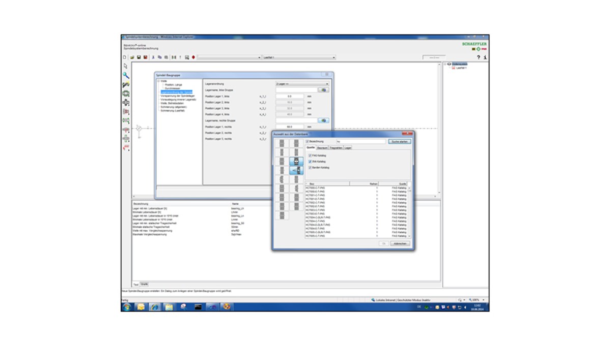 User-friendly data entry for a spindle assembly
