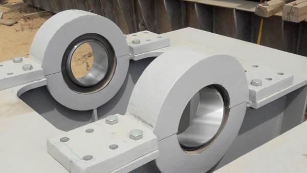 Learn more about the bearing application in the dam project.